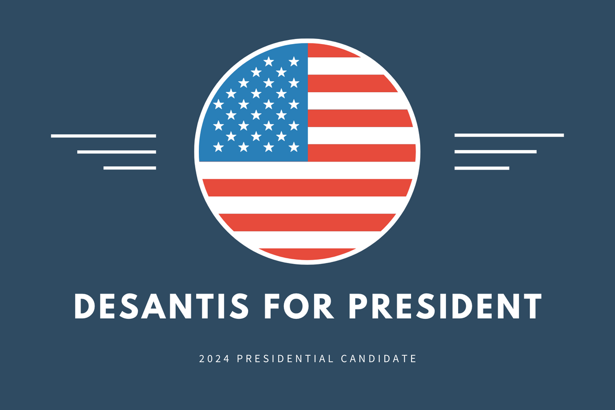 DeSantis for President 2024 Stickers